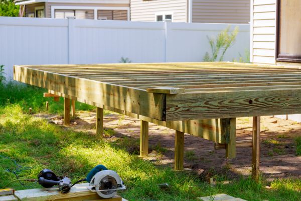 Elevated Deck Installation in Brighton