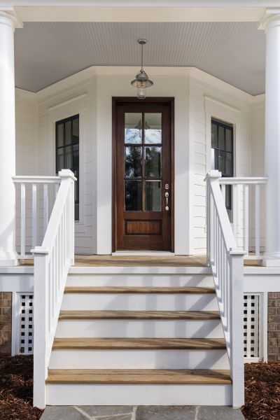 Stoop Railing Installation in Brighton