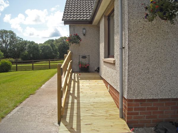Hardwood Ramp Installation in Brighton