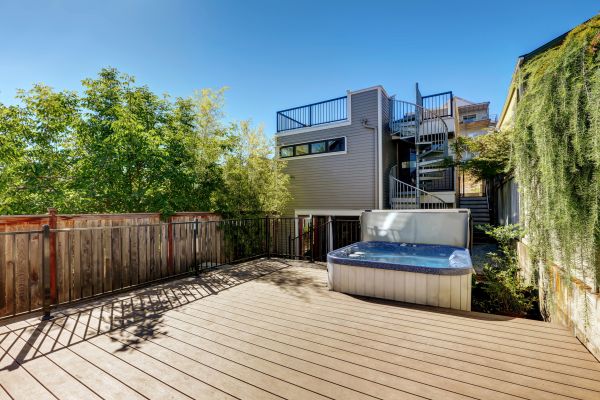 Hot Tub Deck Installation in Brighton