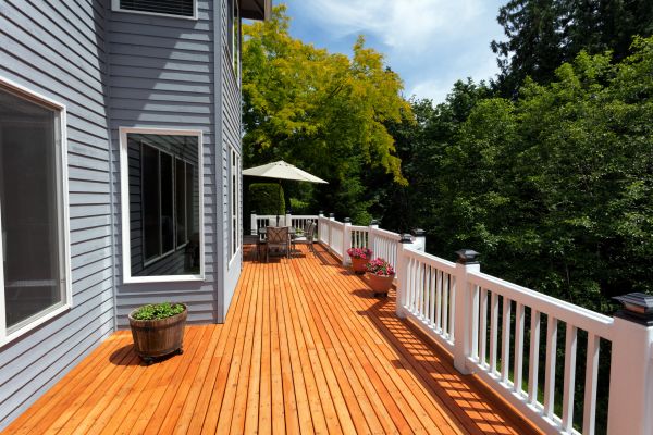 Cedar Deck Construction in Brighton