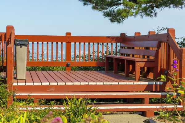 Redwood Deck Construction in Brighton