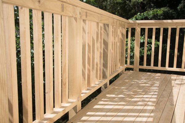 Pine Deck Installation in Brighton