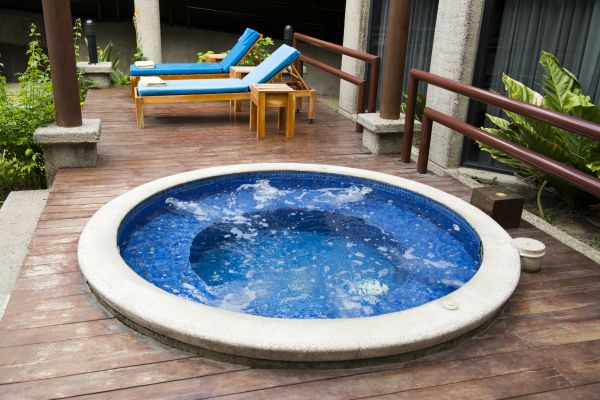Hot Tub Deck Construction in Brighton